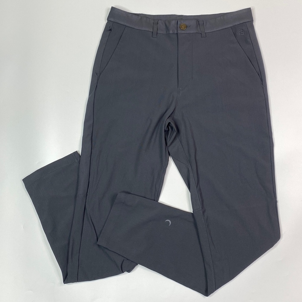 Zyia Active Chino Storm Gray Pants Size Small 32x32